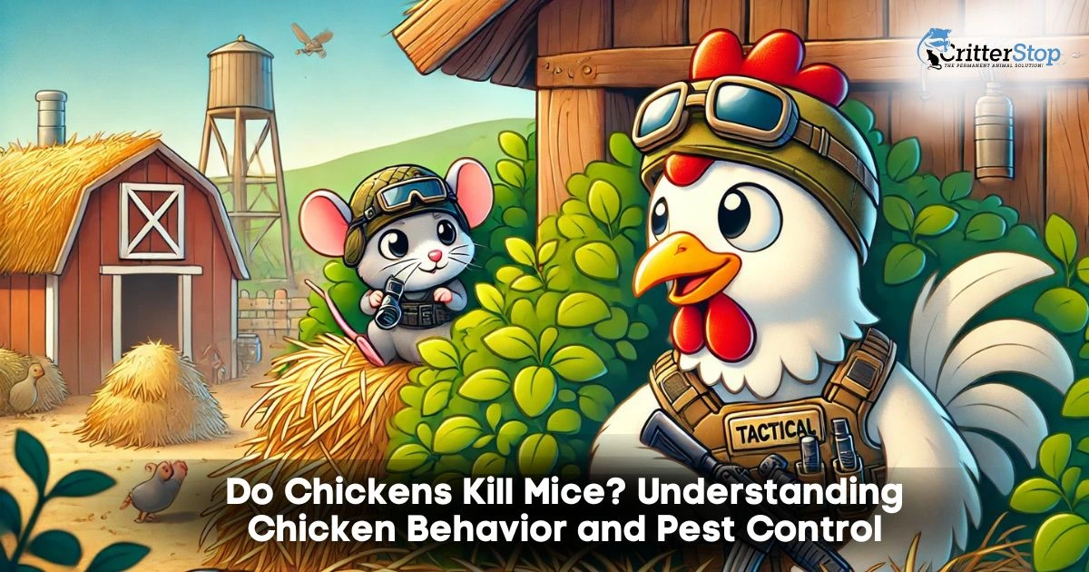 do chickens kill mice