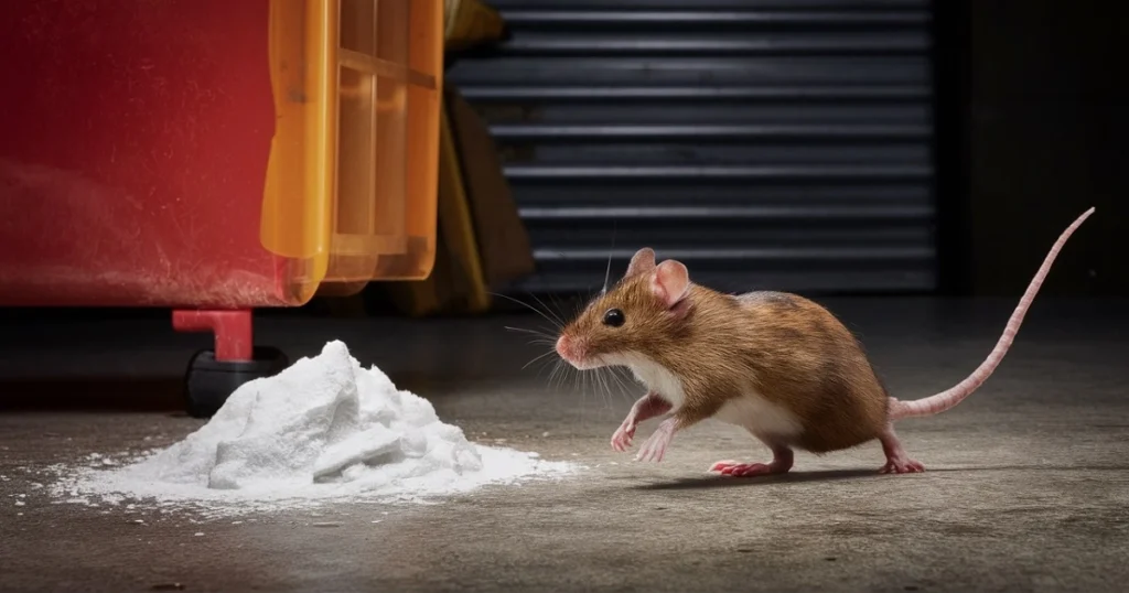 mice baking soda