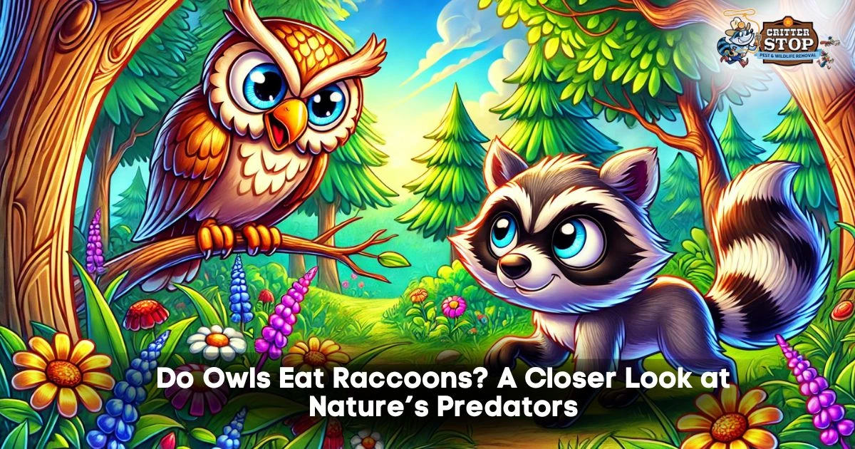 Do Owls Eat Raccoons