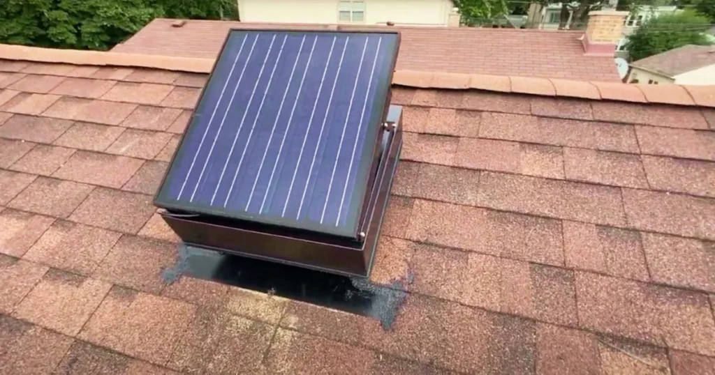 best solar roof fan