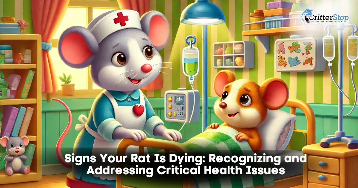 signs your rat is dying