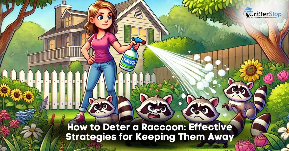 how to deter a raccoon