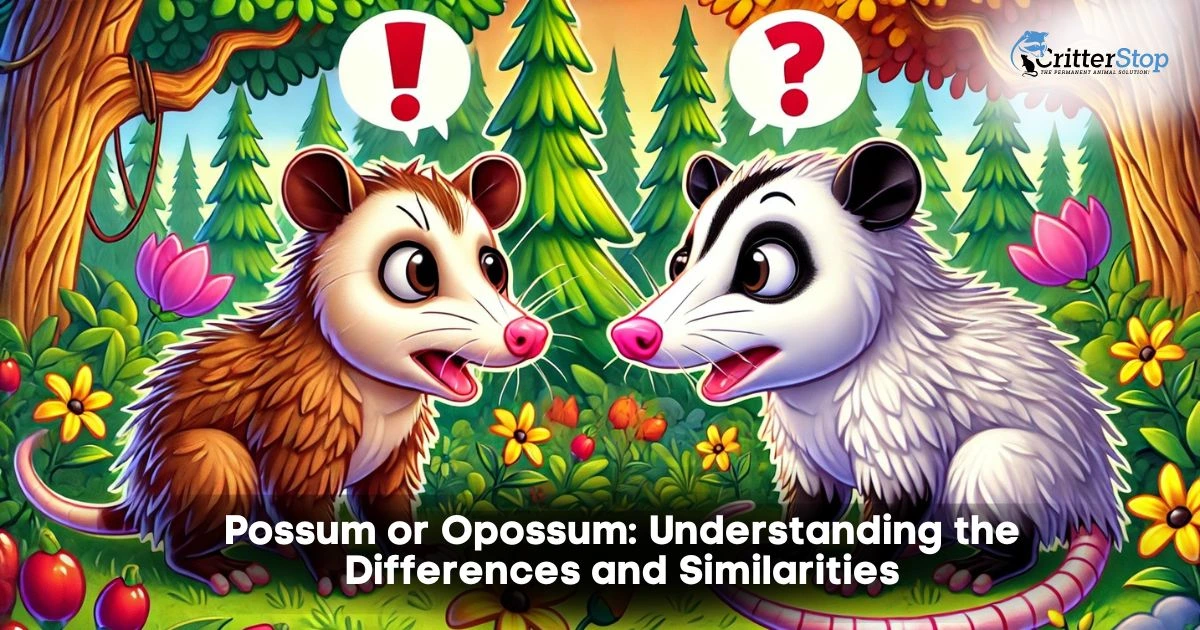 possum or opossum