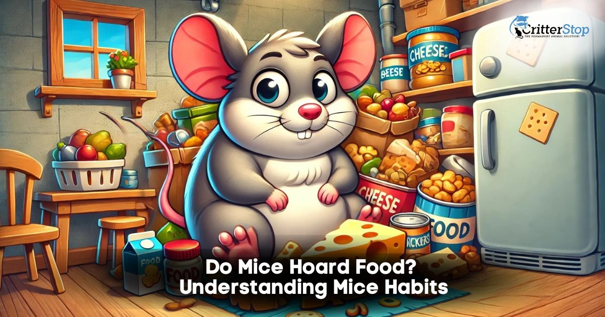 do mice hoard food