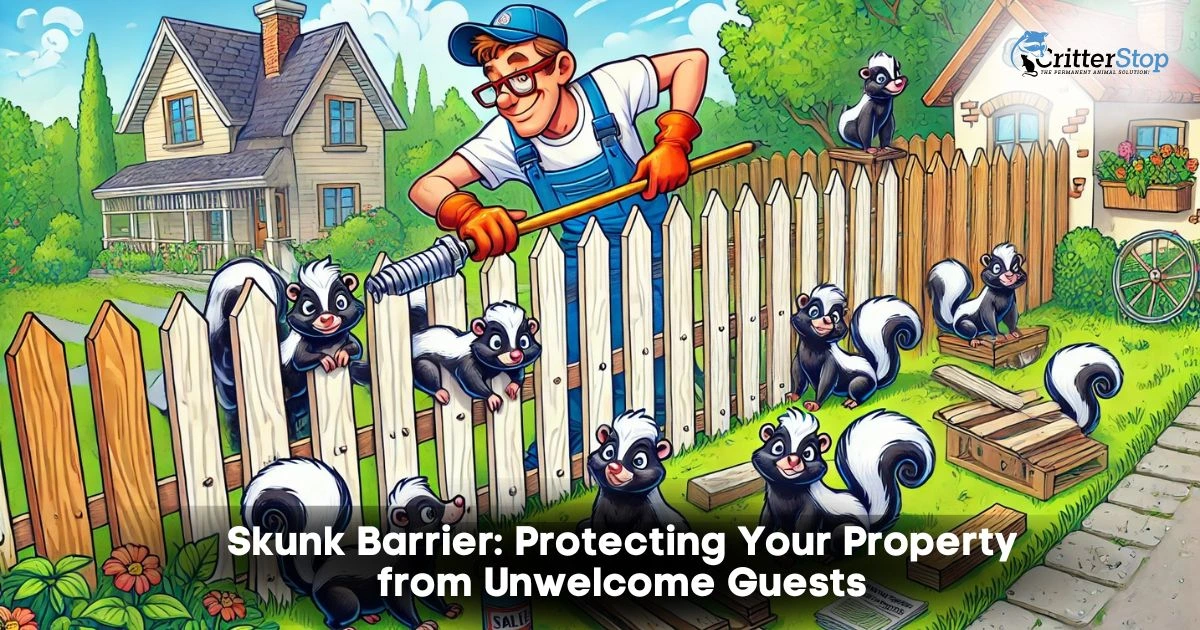 skunk barrier