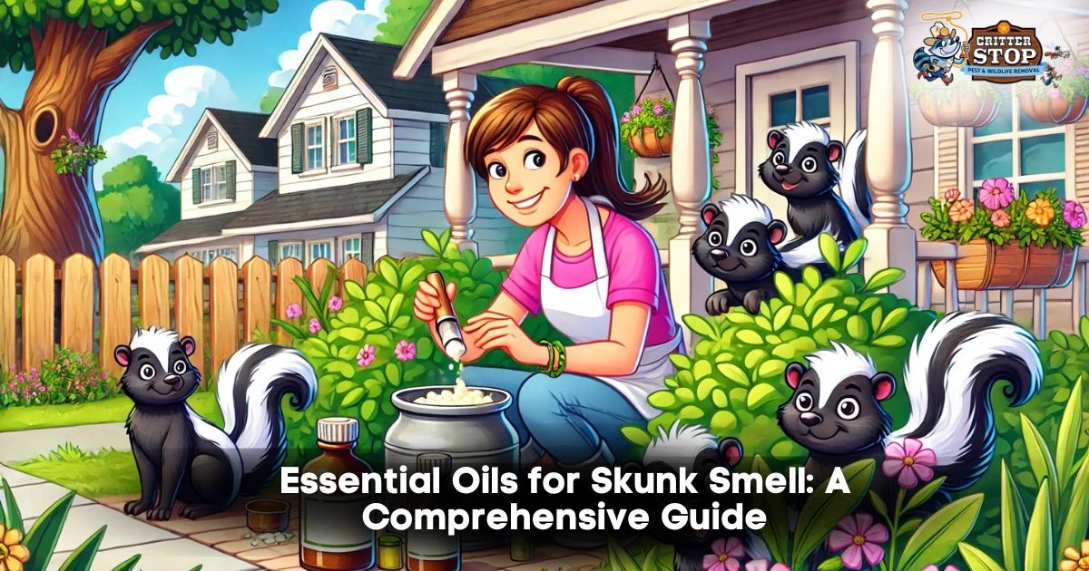 essential oils for skunk smell