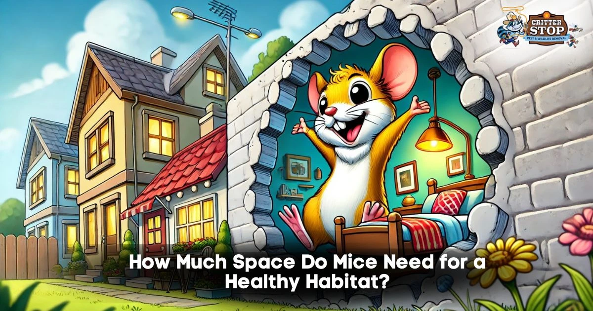 how much space do mice need