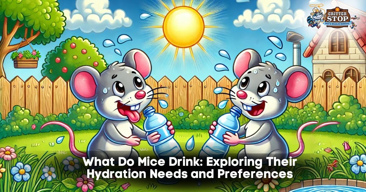 what do mice drink