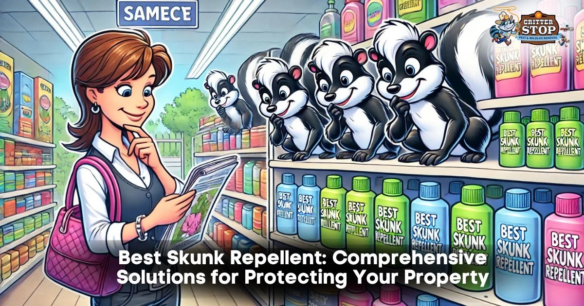 best skunk repellent skunk repelent