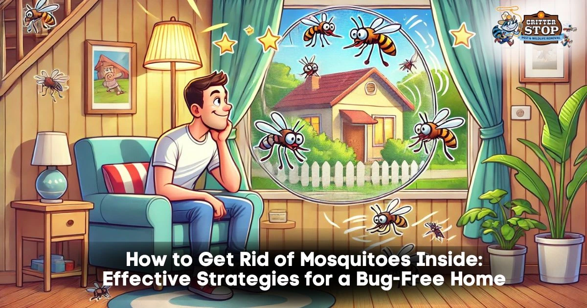 how to get rid of mosquitoes inside