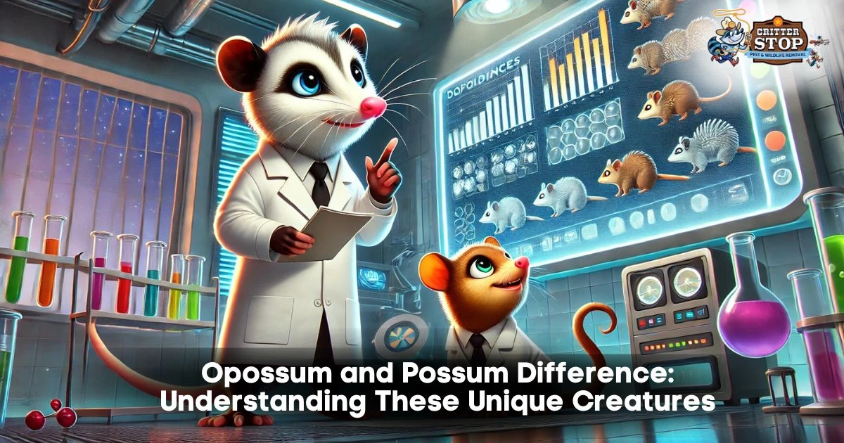 opossum and possum difference