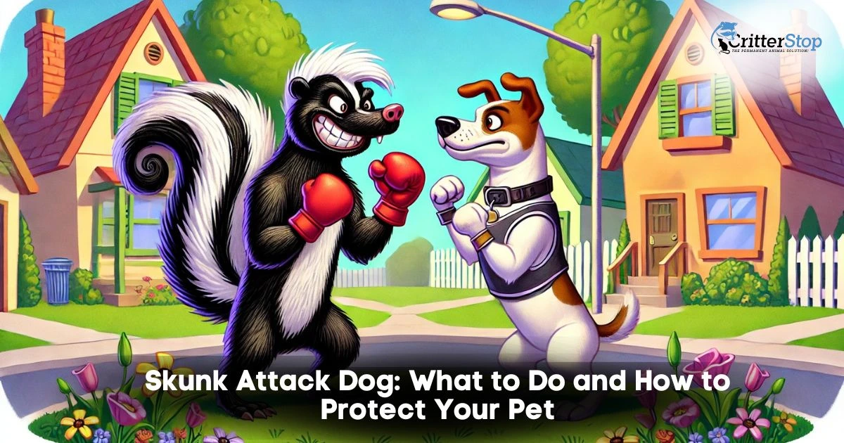 skunk attack dog