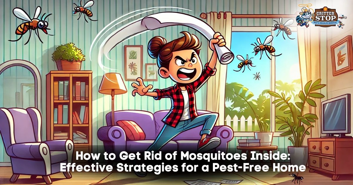 how to get rid of mosquitoes inside