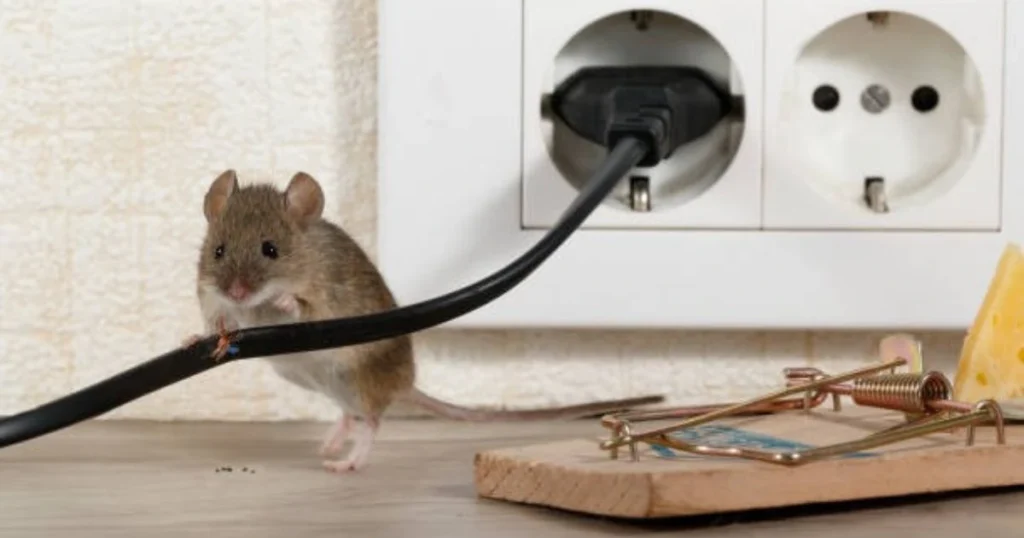 can mice get through electrical outlets