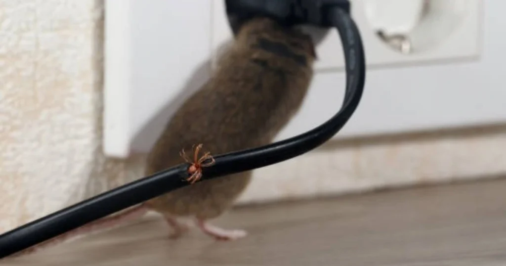 can mice cause electrical fires