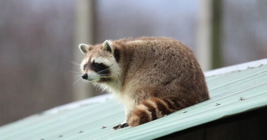 how to get a raccoon to go away