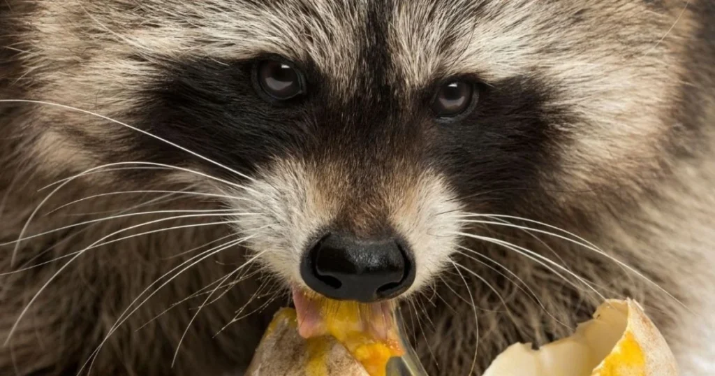 what is the diet of a raccoon