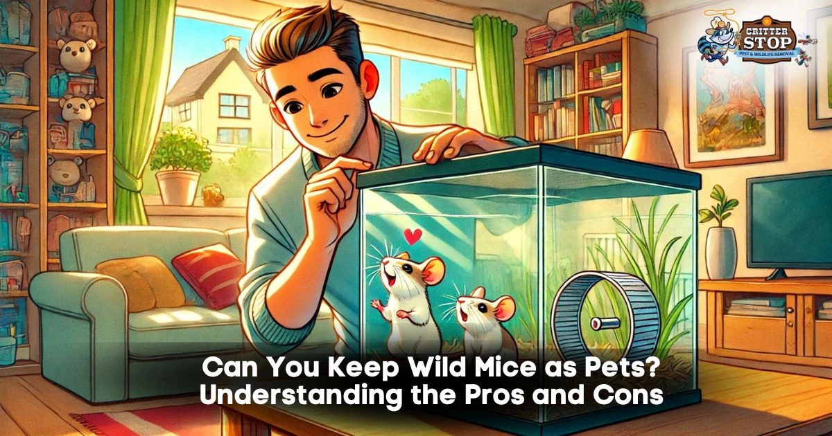 can you keep wild mice as pets