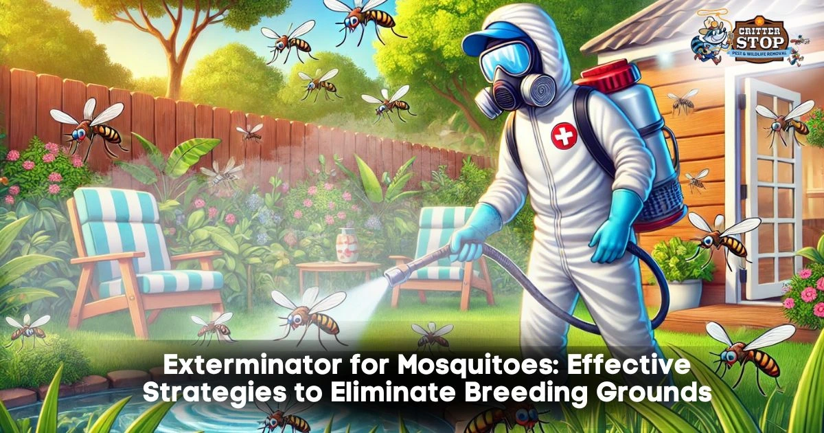 exterminator for mosquitoes