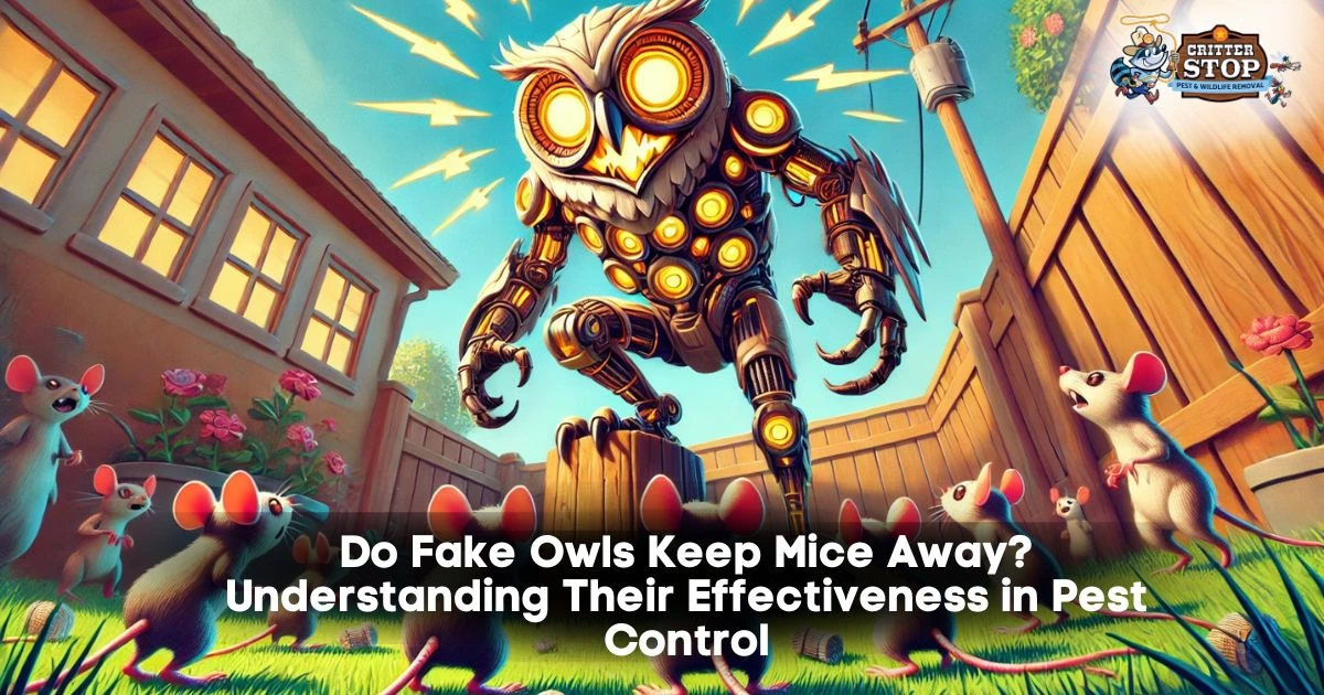 do fake owls keep mice away