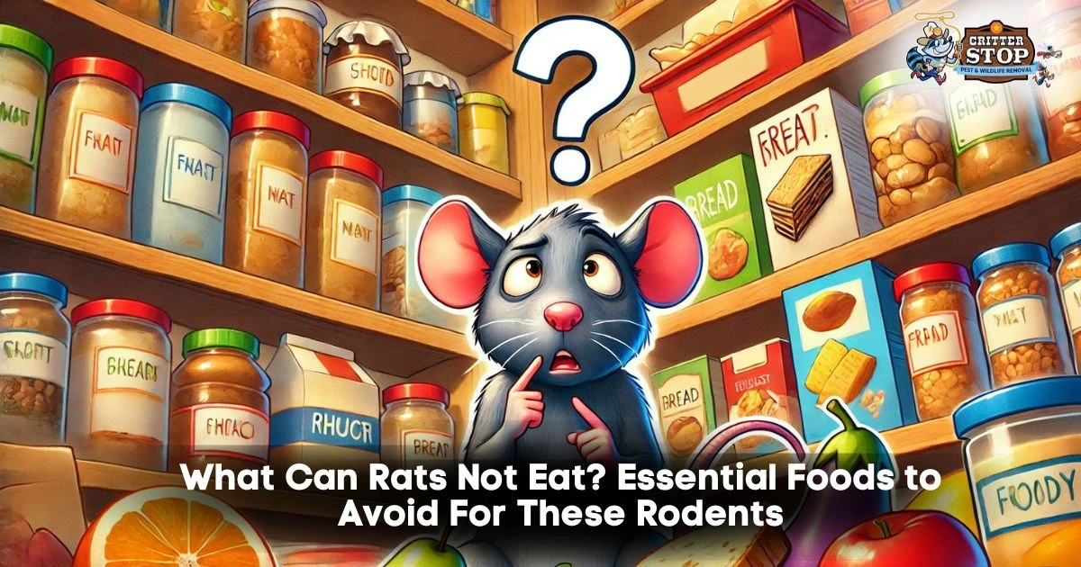 what can rats not eat