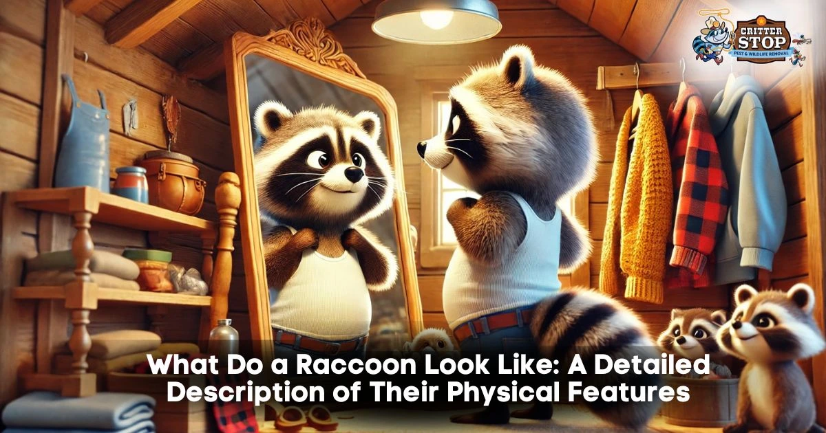 what do a raccoon look like