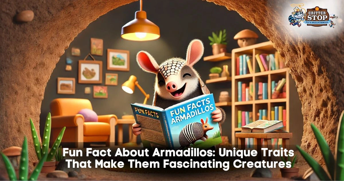 fun fact about armadillos