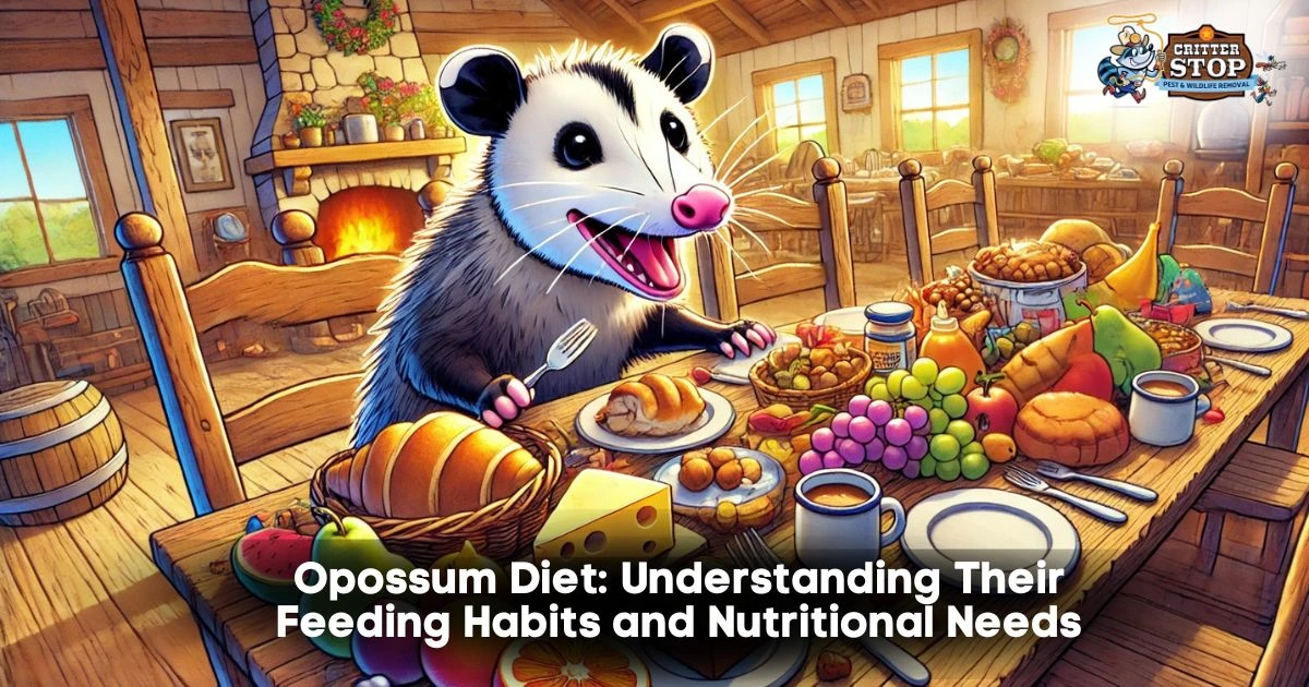 opossum diet