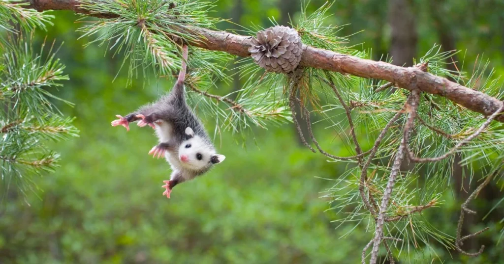 how long does an opossum live