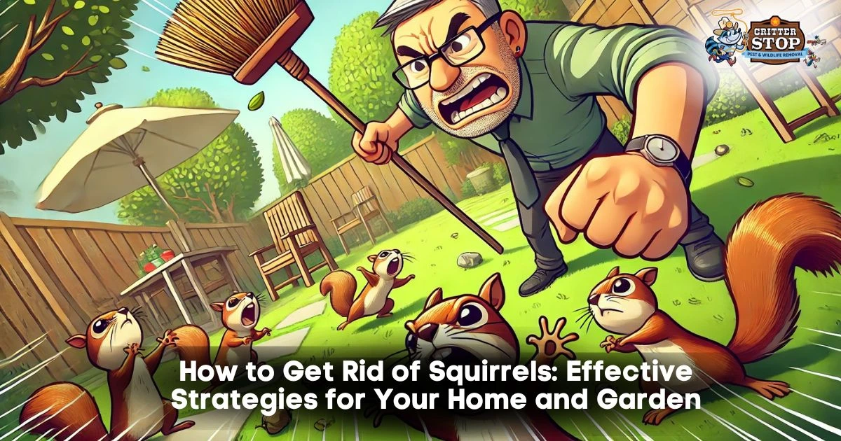 how to get rid of squirrels