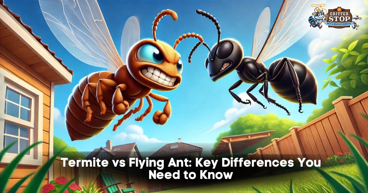 termite vs flying ant