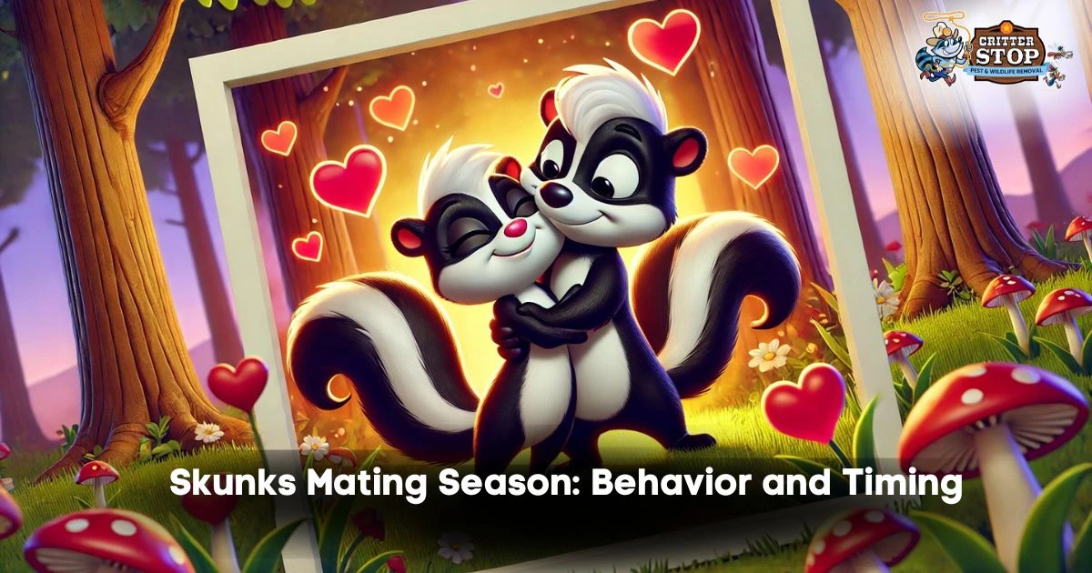 skunks mating season