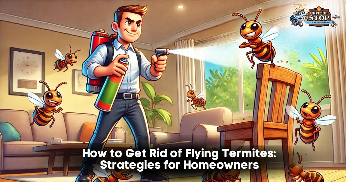 how to get rid of flying termites