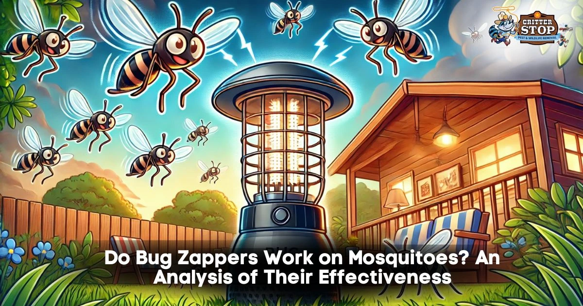 do bug zappers work on mosquitoes