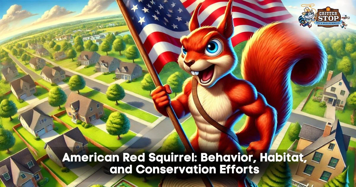 american red squirrel