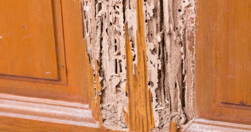 signs of termites in house