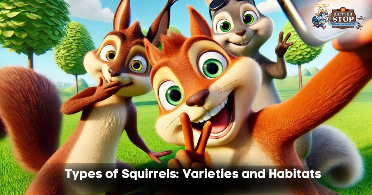 types of squirrels
