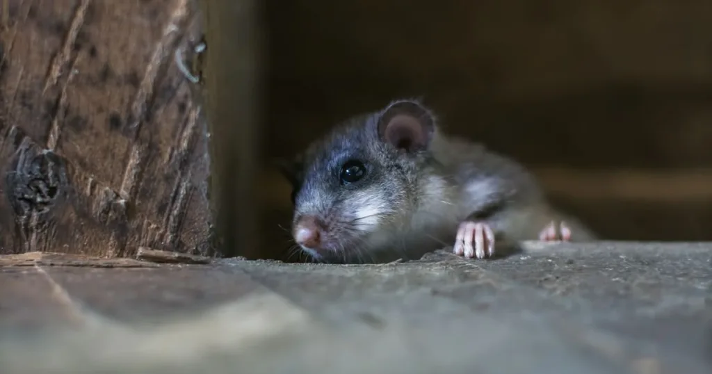 animal in attic