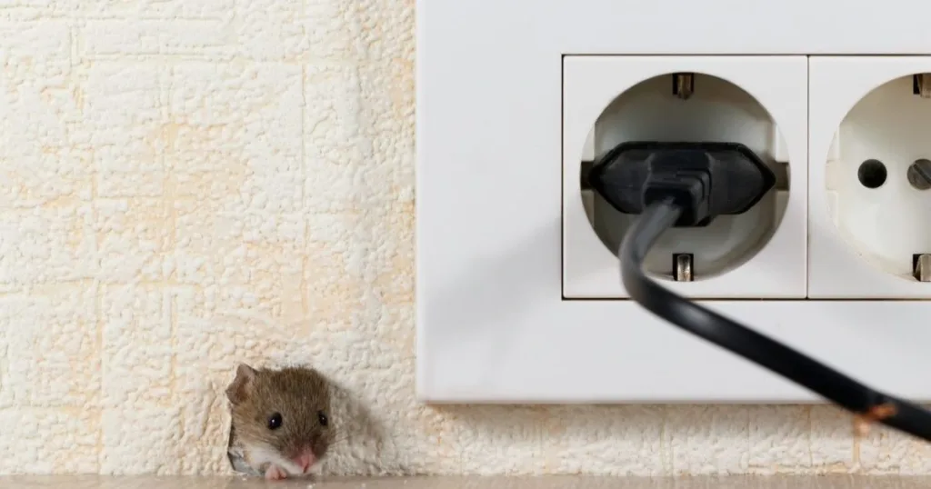 mice in walls but not in house
