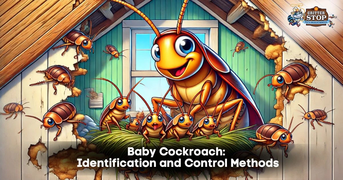 baby cockroach