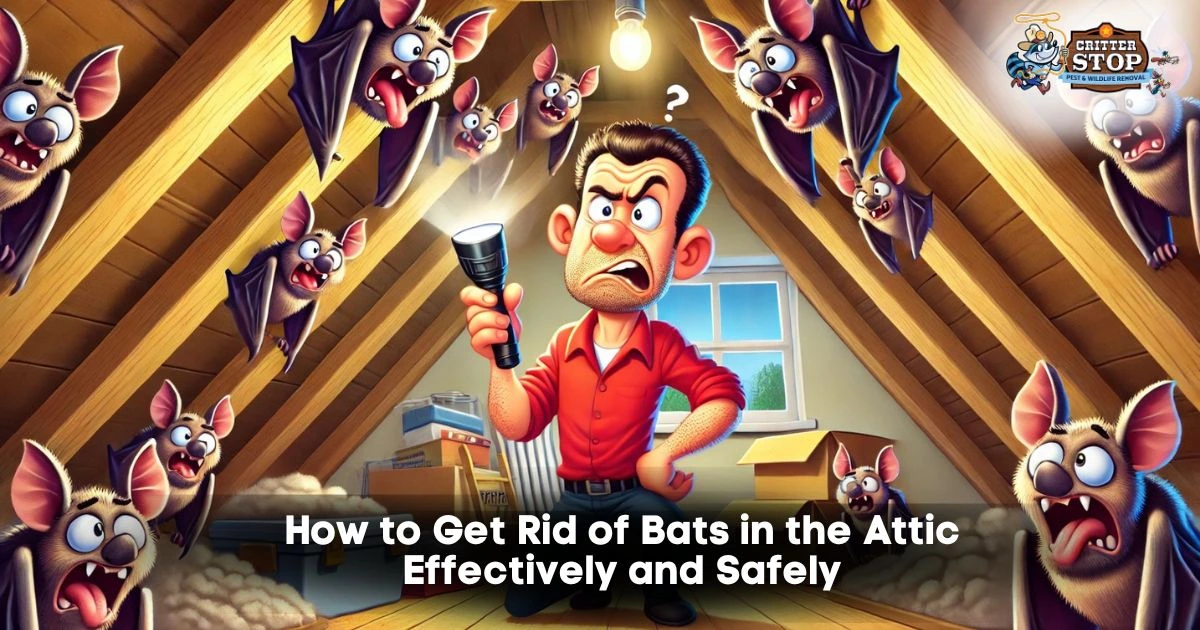 how to get rid of bats in the attic