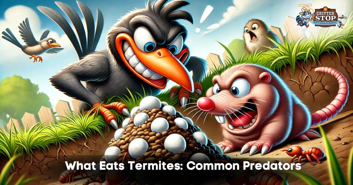 what eats termites