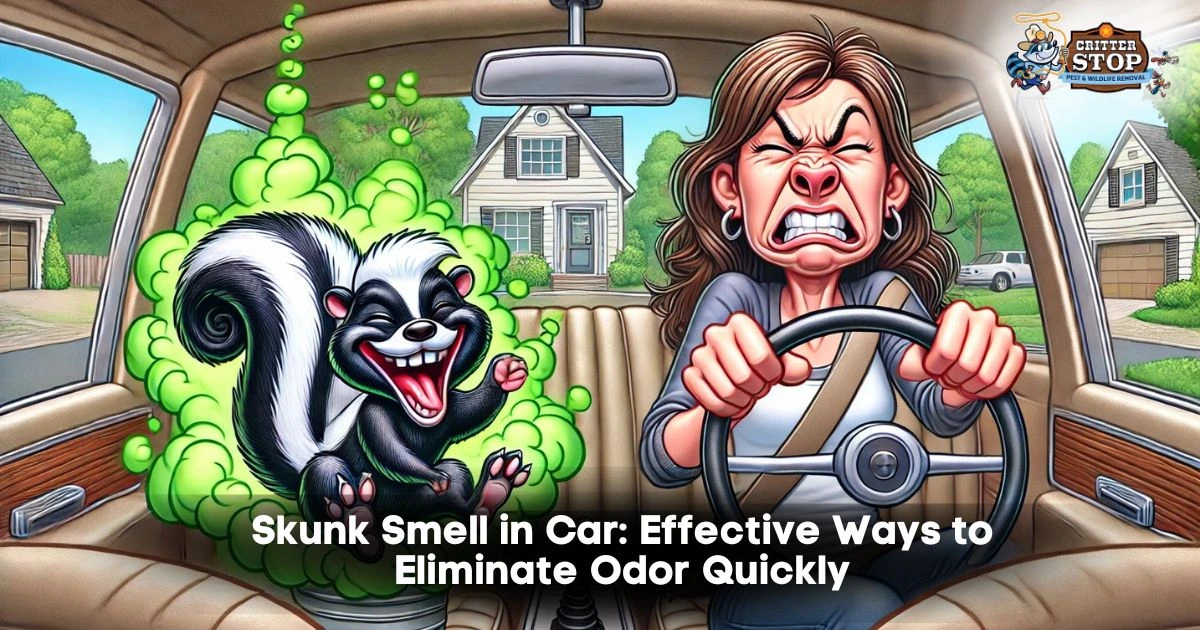 skunk smell in car