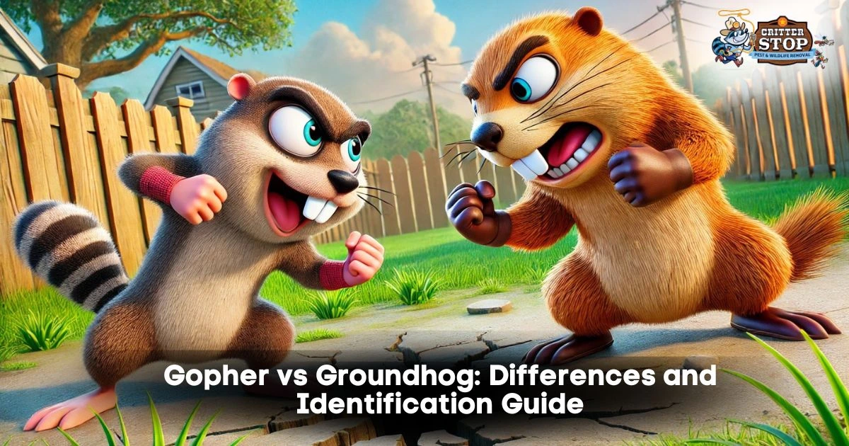 gopher vs groundhog