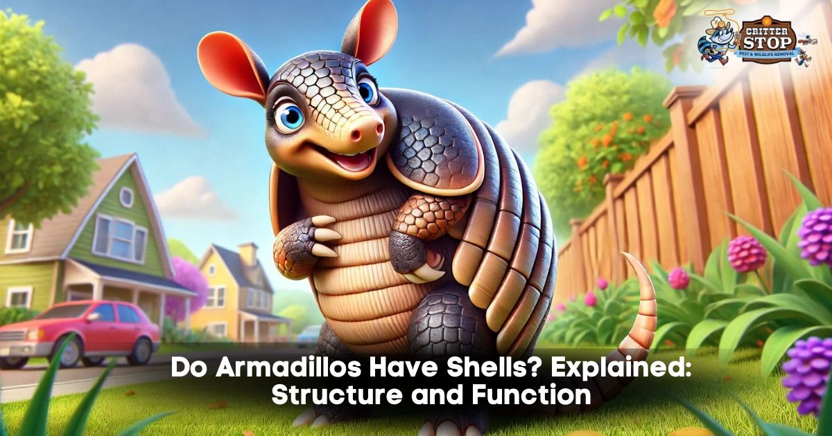 do armadillos have shells
