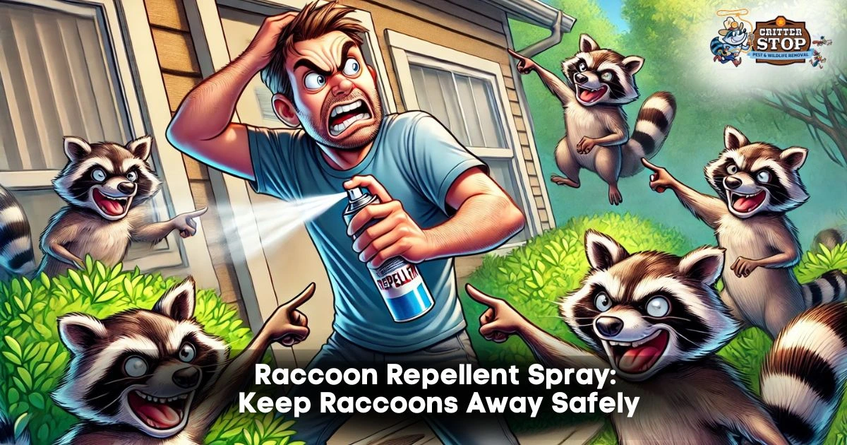 raccoon repellent spray