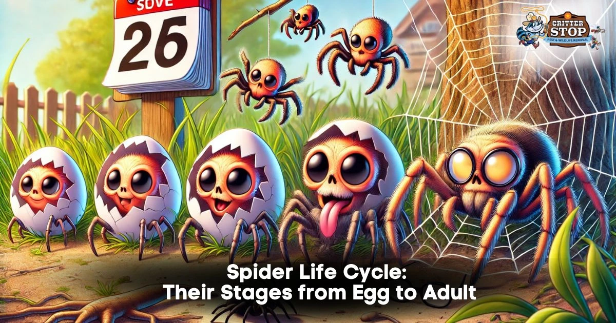 spider life cycle