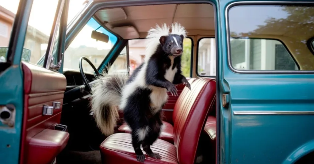 mouse smell in car