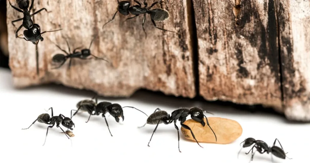 carpenter ants vs termites