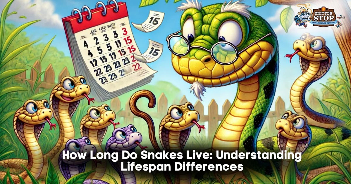 how long do snakes live